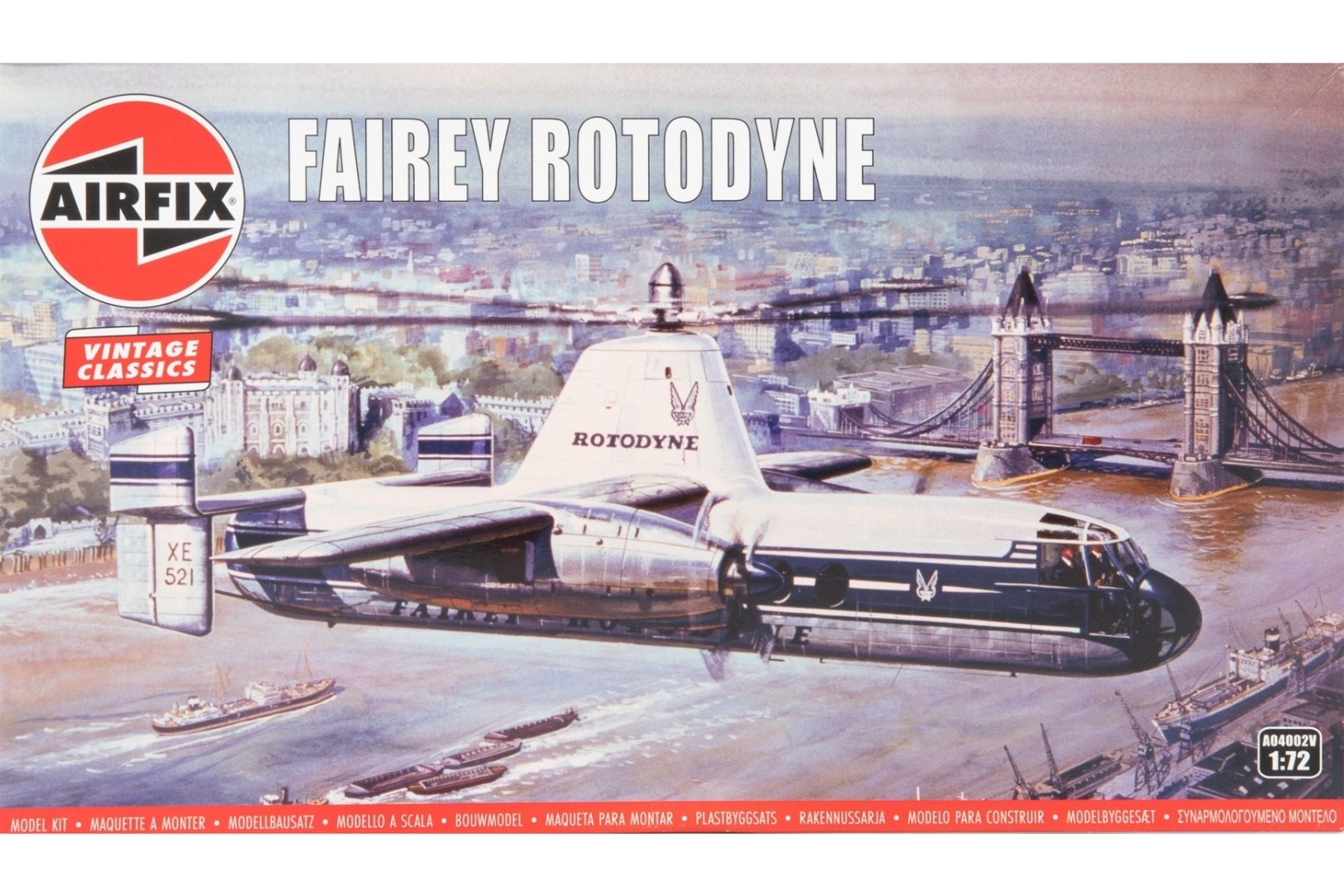 Airfix A04002V Fairey Rotodyne (Vintage Classics), model kit