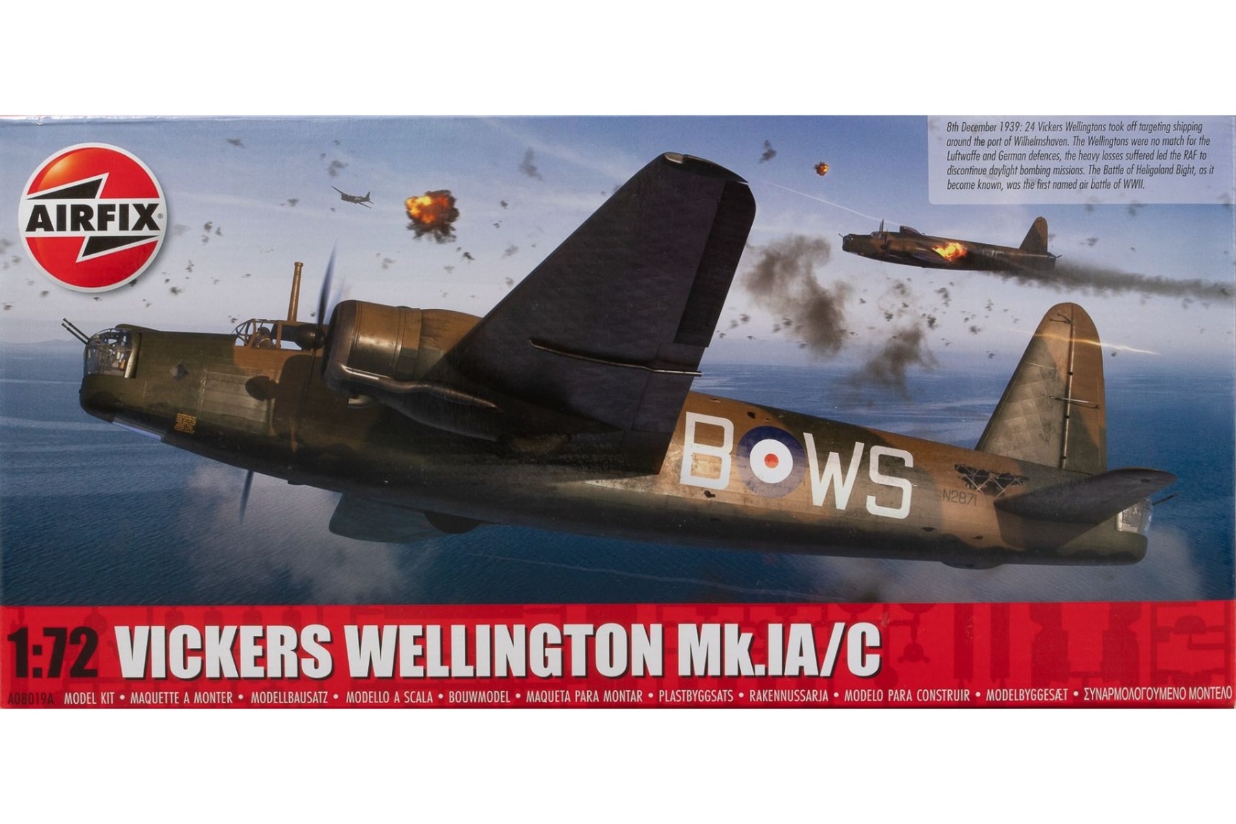 Airfix A08019A Vickers Wellington Mk.IA/C, model kit