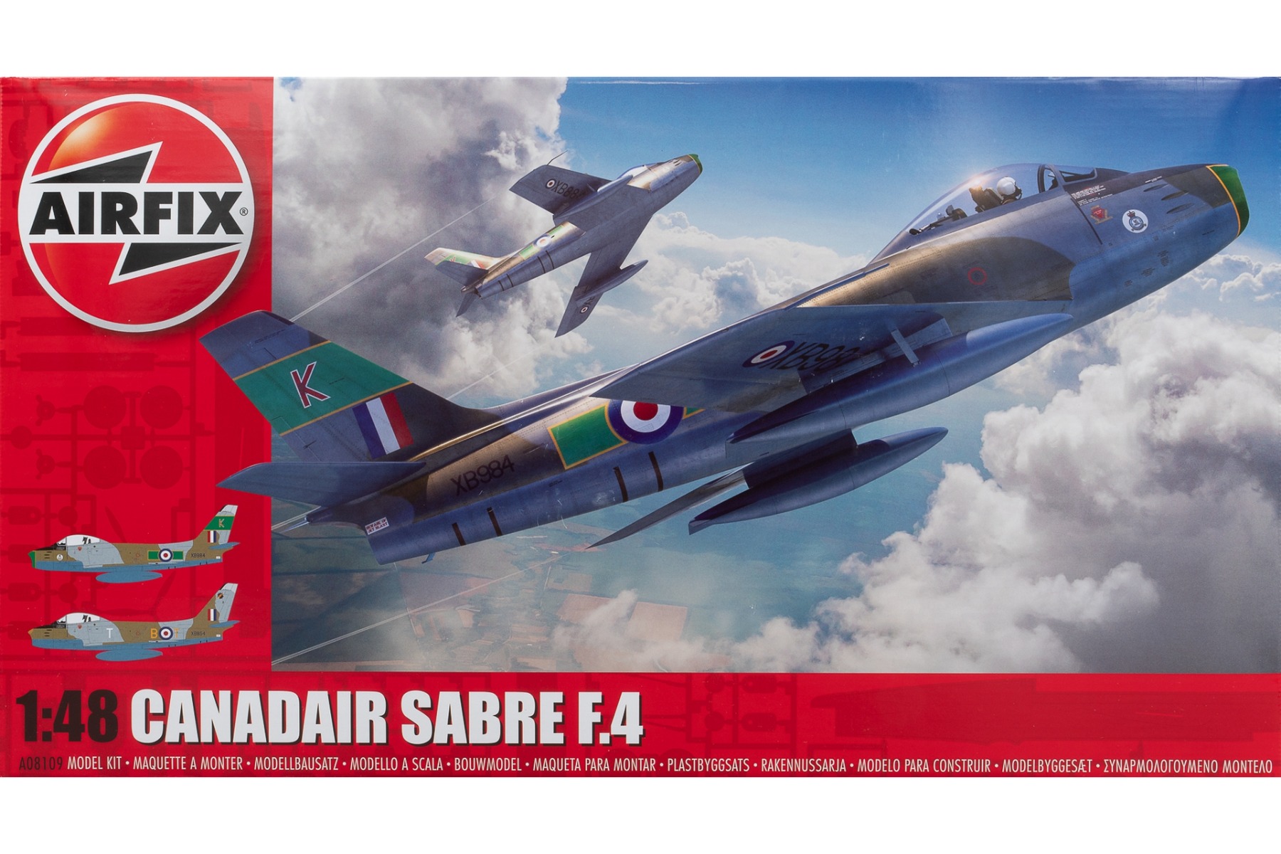 Airfix A08109 Canadair Sabre F.4, model kit