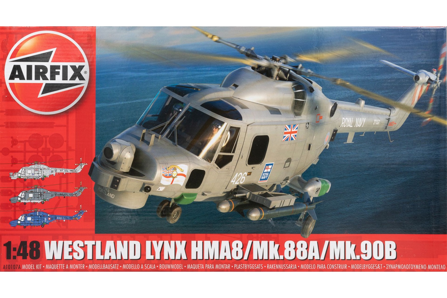 Airfix A10107A Westland Lynx HMA8/Mk.88A/Mk.90B, model kit