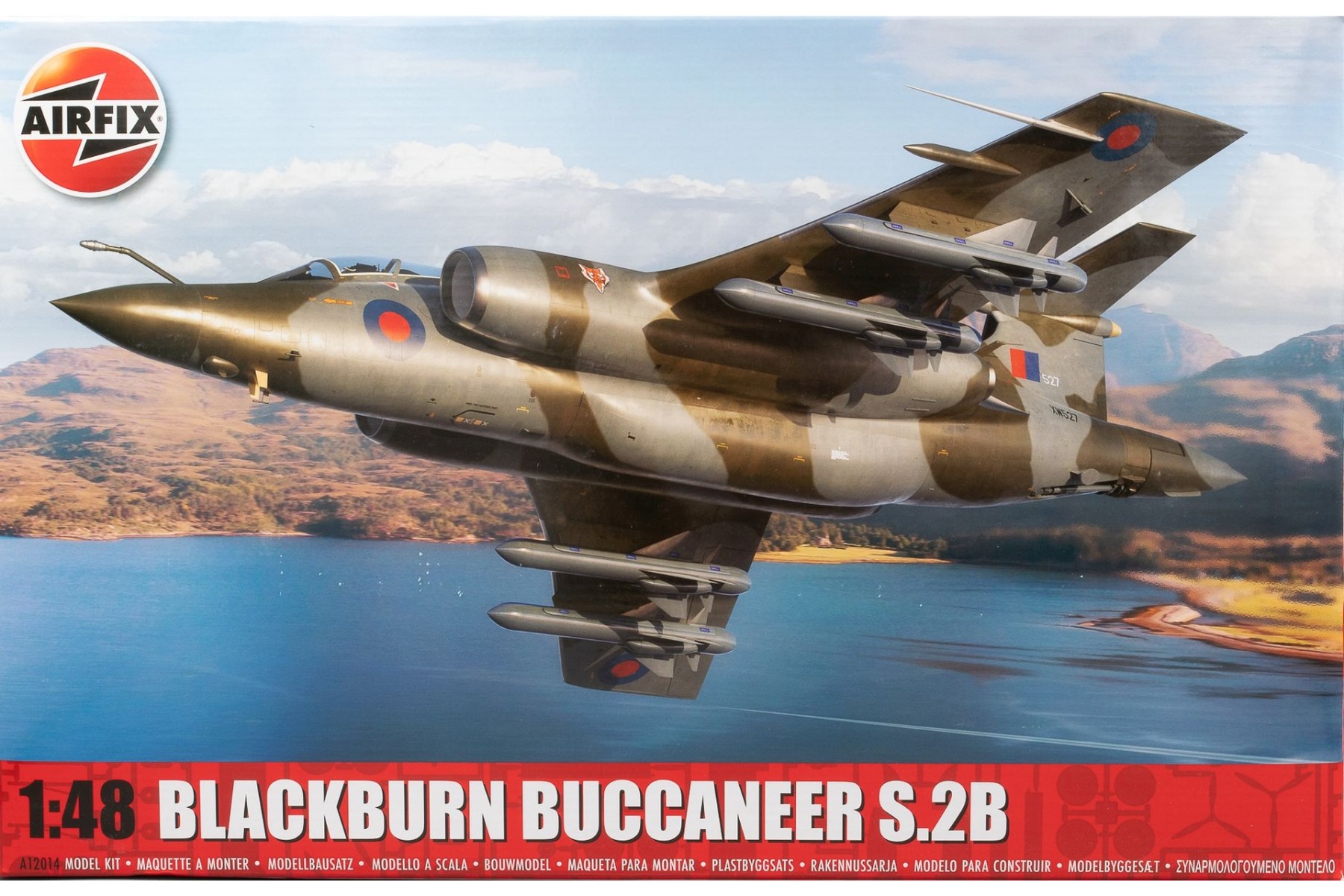 Airfix A12014 Blackburn Buccaneer S.2B, model kit