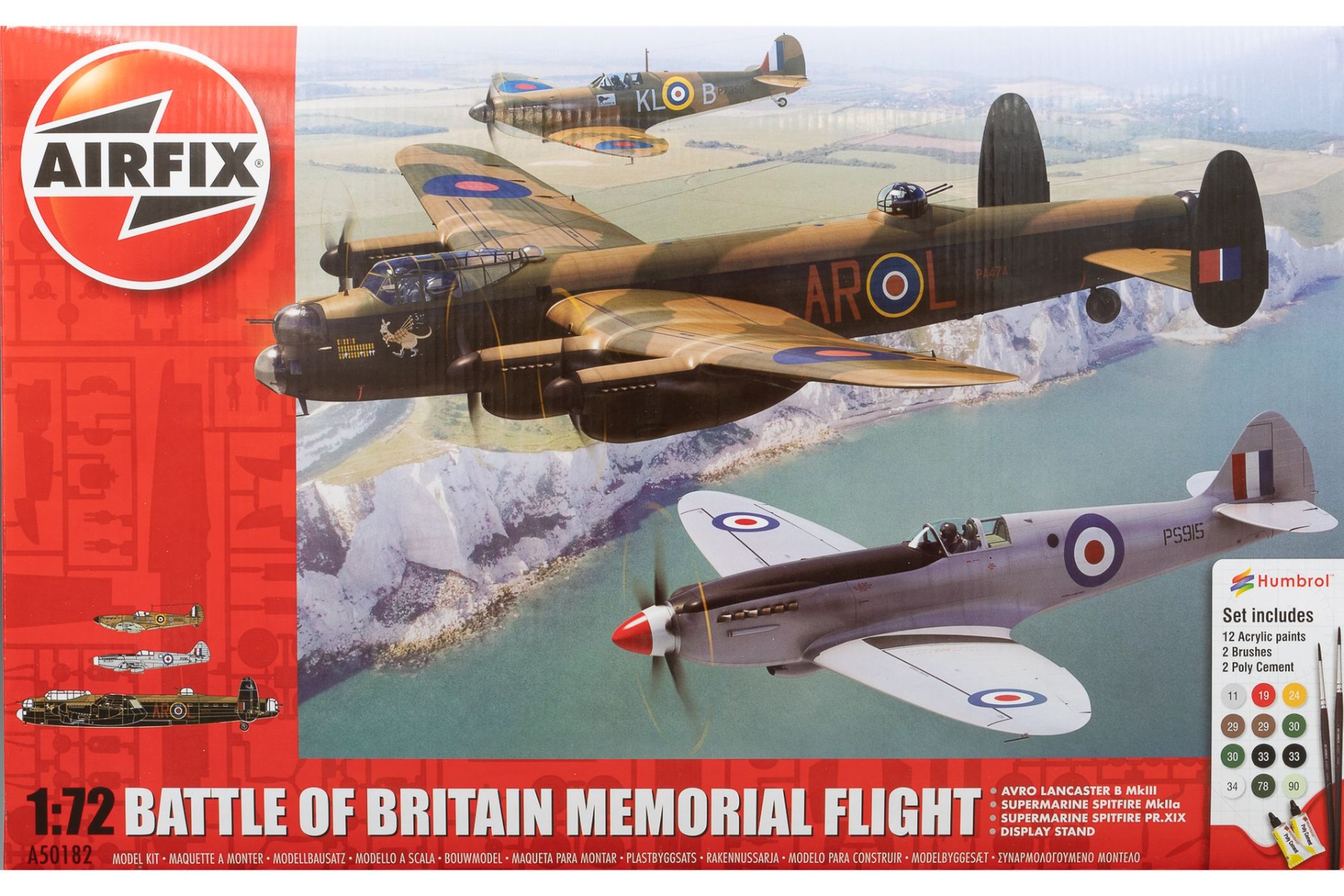 Airfix A50182 Battle of Britain Memorial Flight, model kit