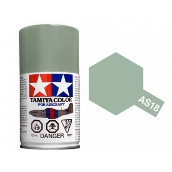 Tamiya TA86518 AS-18 Light Gray(IJA) paint 100ml spray