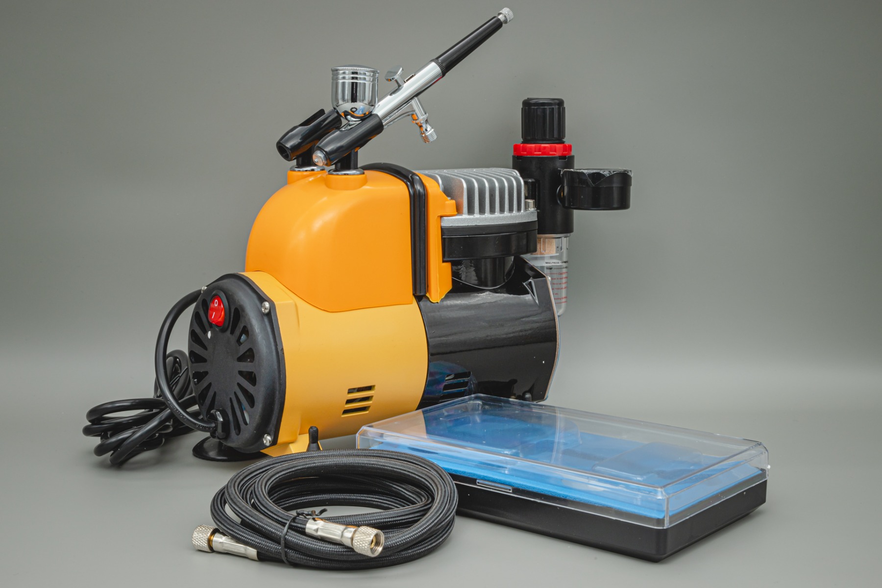 HaoSheng HS-AS18CK Airbrush compressor kit