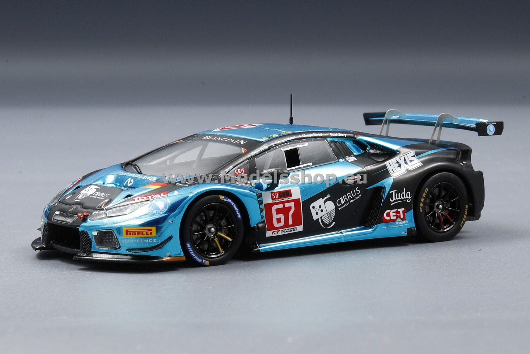 Spark SB300 Lamborghini Huracán GT3 No.67 Attempto Racing 24H Spa 2017 G. Maggi - J. Krebs - C. Mateu - S. Bovy Limited 300