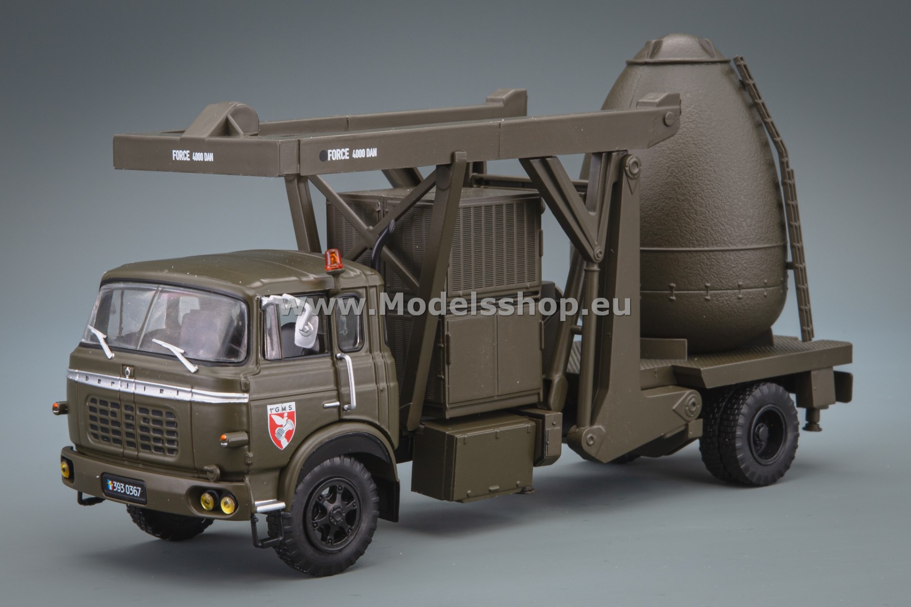 Berliet VTC, transport of nuclear warheads S2, French military