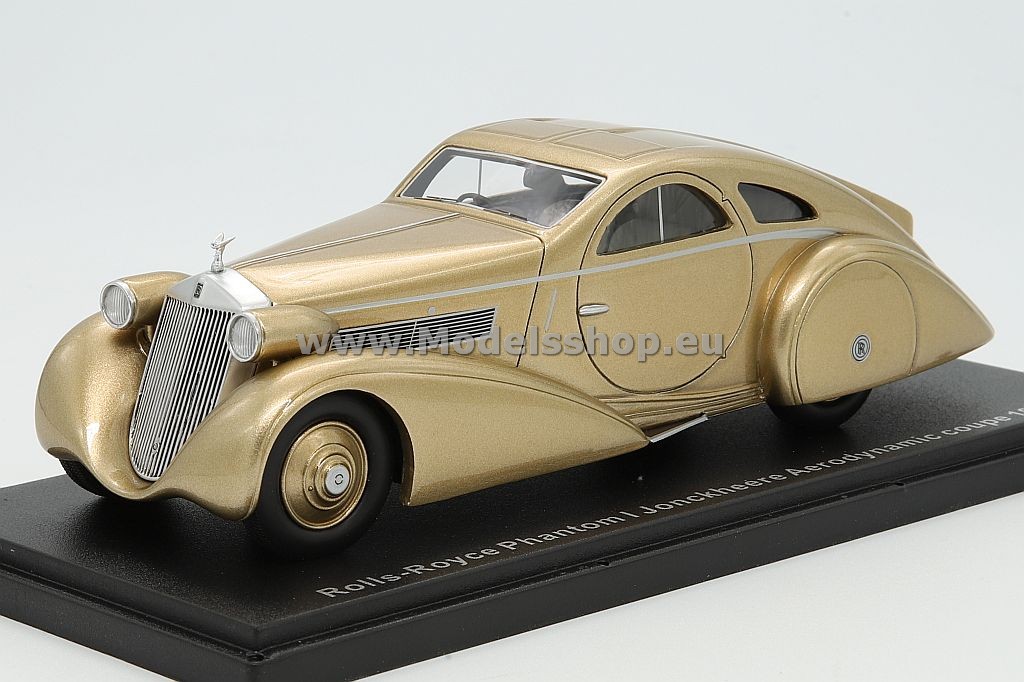 Rolls-Royce Phantom I Jonckheere Coupe aerodynamic Coupe, 1935 /gold/