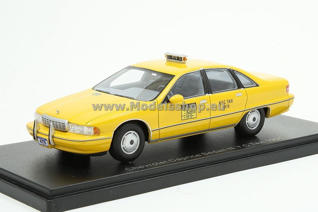 Chevrolet Caprice Sedan,  New York City Taxi (USA), 1991