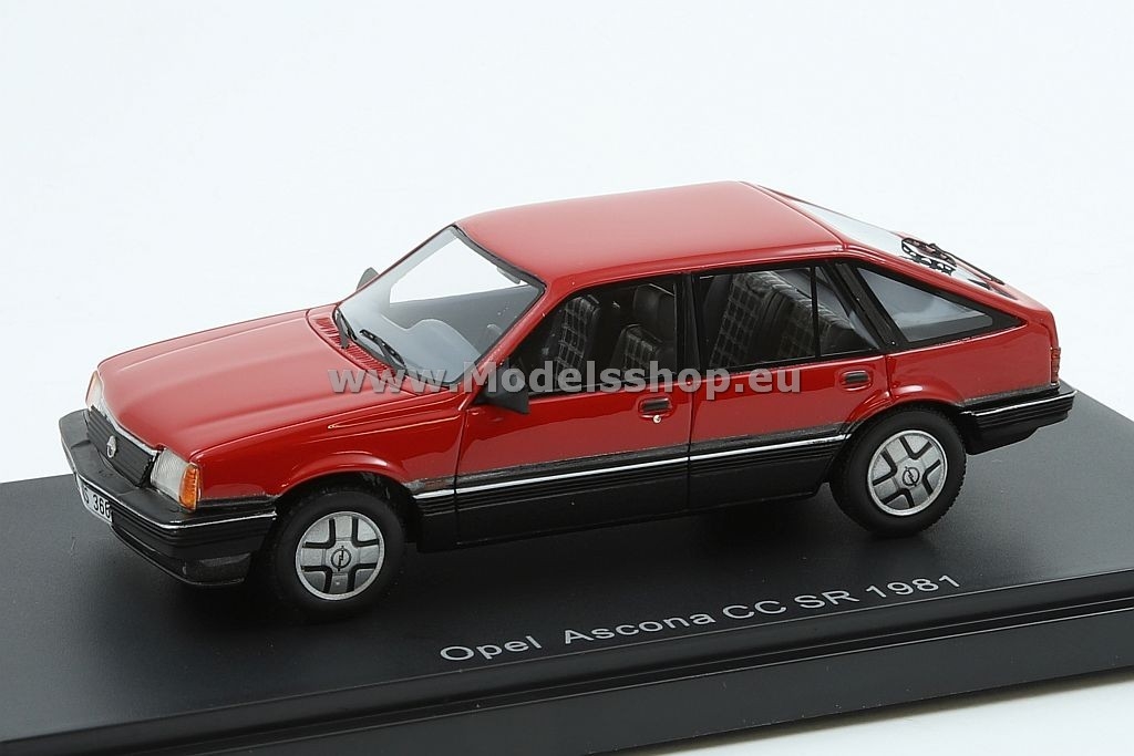Opel Ascona C SR hatchback, 1981 /red/