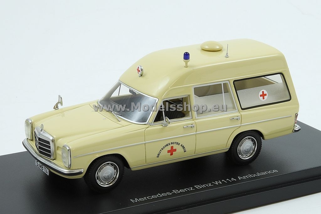 Mercedes- Benz (W114) ambulance, DRK - Germany Red Cross