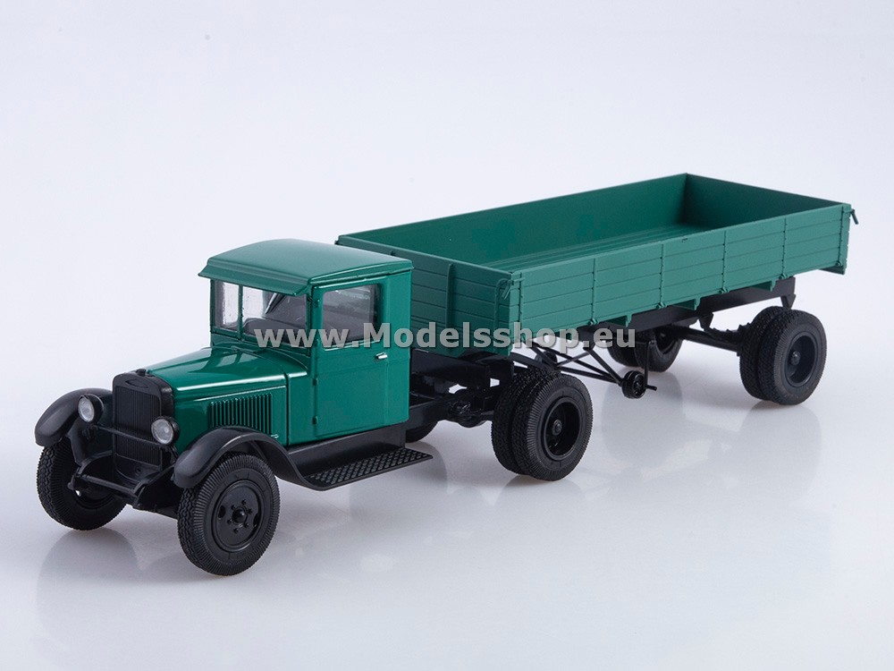 AI7061 ZIS-10 tractor truck with semitrailer /dark green/