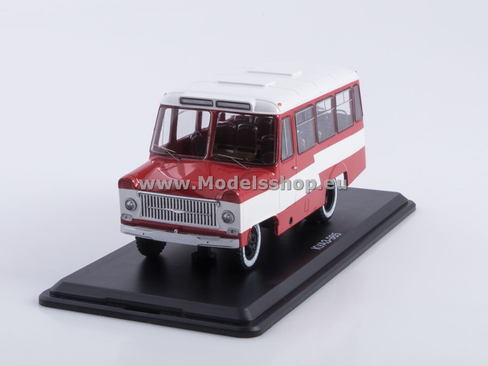 ModelPro 0211MP KUAZ-985 bus /red - white/