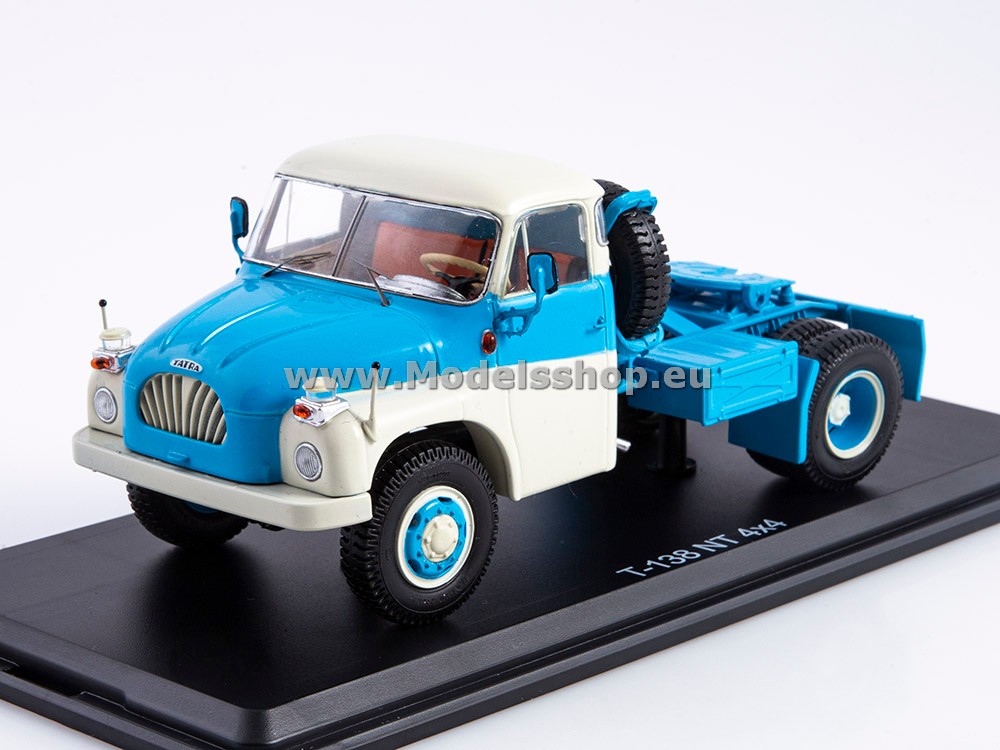 SSM1514 Tatra-138 NT 4х4 tractor truck /white-blue/