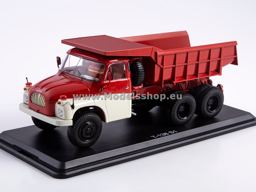 SSM1510 Tatra-138S1 dump truck /red-white/