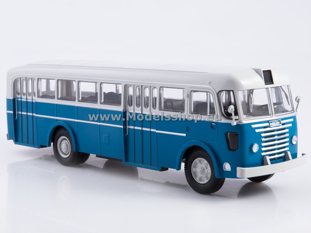 Bus magazine series (Modimio) No. 52 with model of Ikarus-60