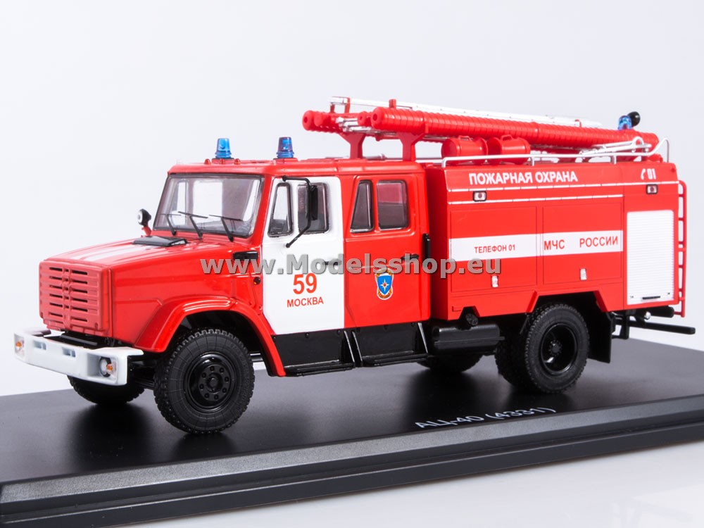 SSM1523 Fire engine AC-40(4331) ZIL-4331, Moscow no.59