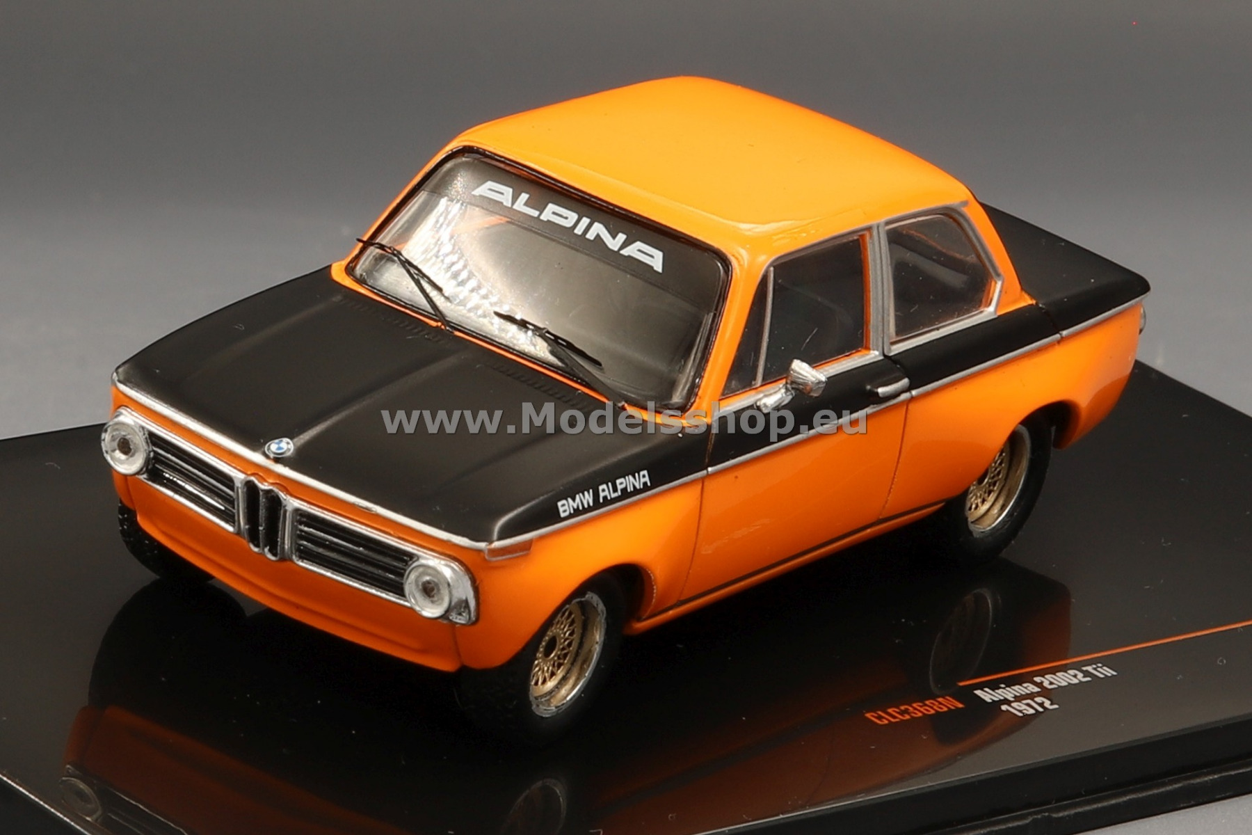BMW Alpina 2002 Tii. 1972 /orange-black/