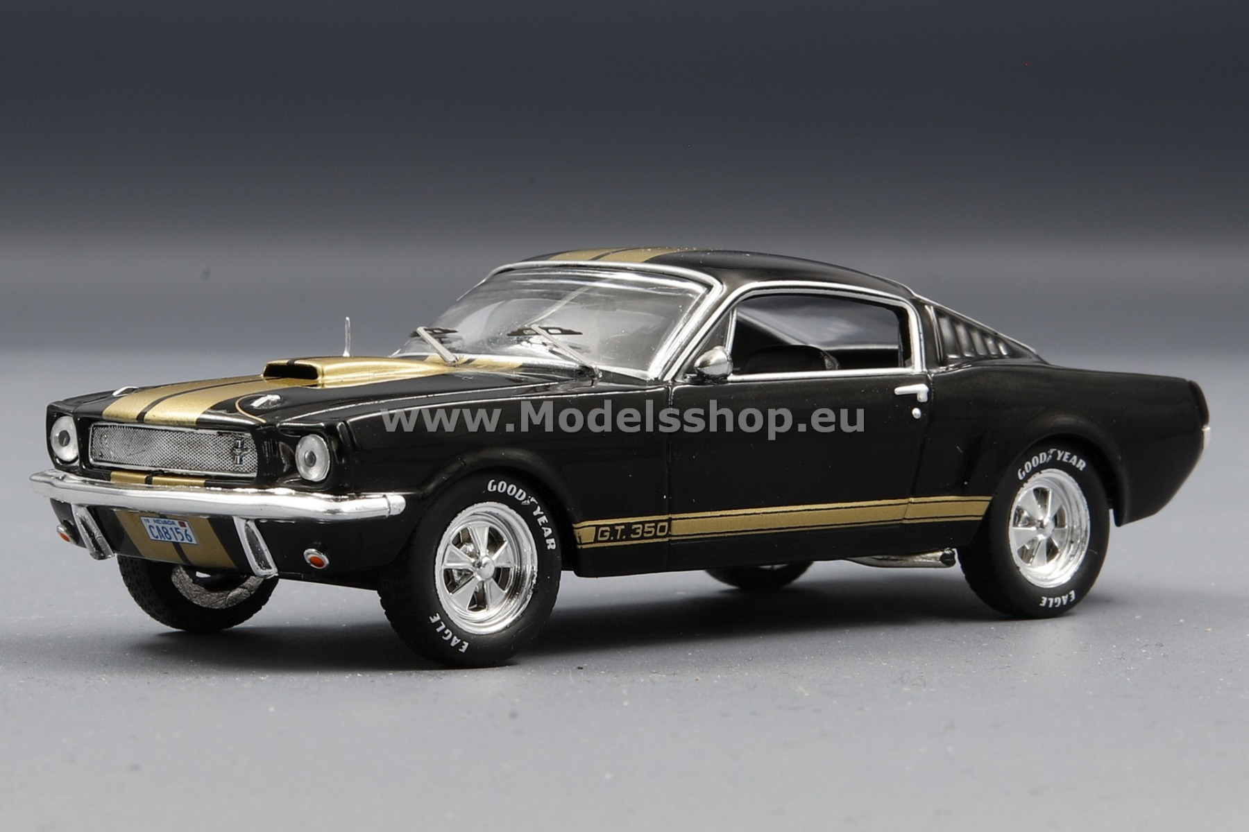 Ford Mustang Shelby GT 350, 1965 /black - gold/