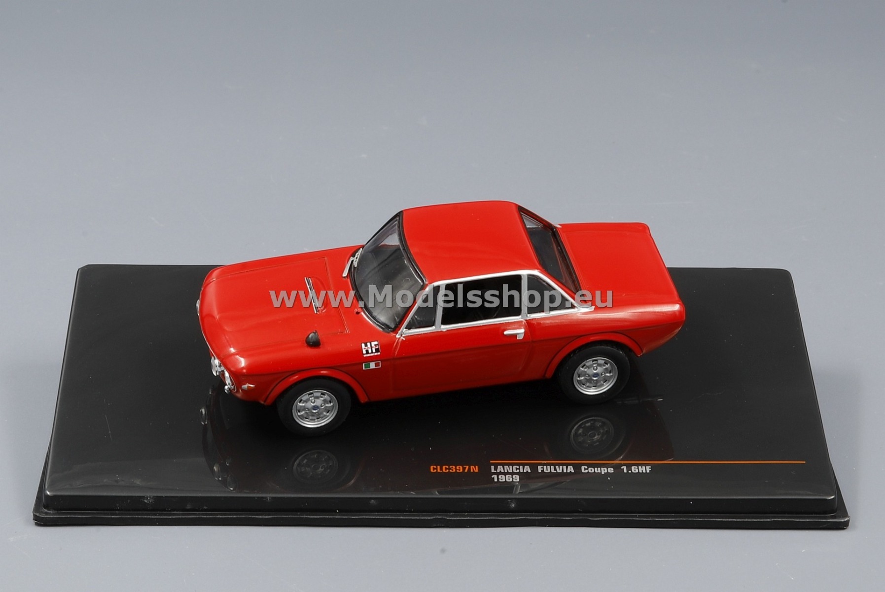 IXO CLC397N Lancia Fulvia Coupe 1.6 HF, 1969 /red/