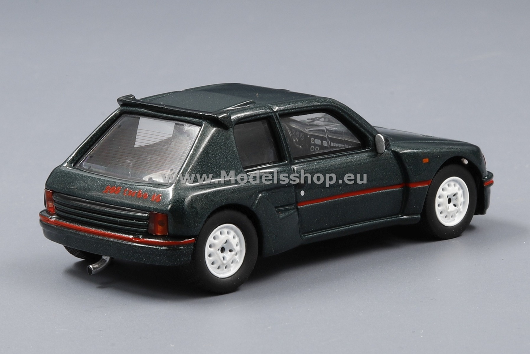 IXO CLC416N Peugeot 205 T16 customs, 1987 /dark grey - metallic/