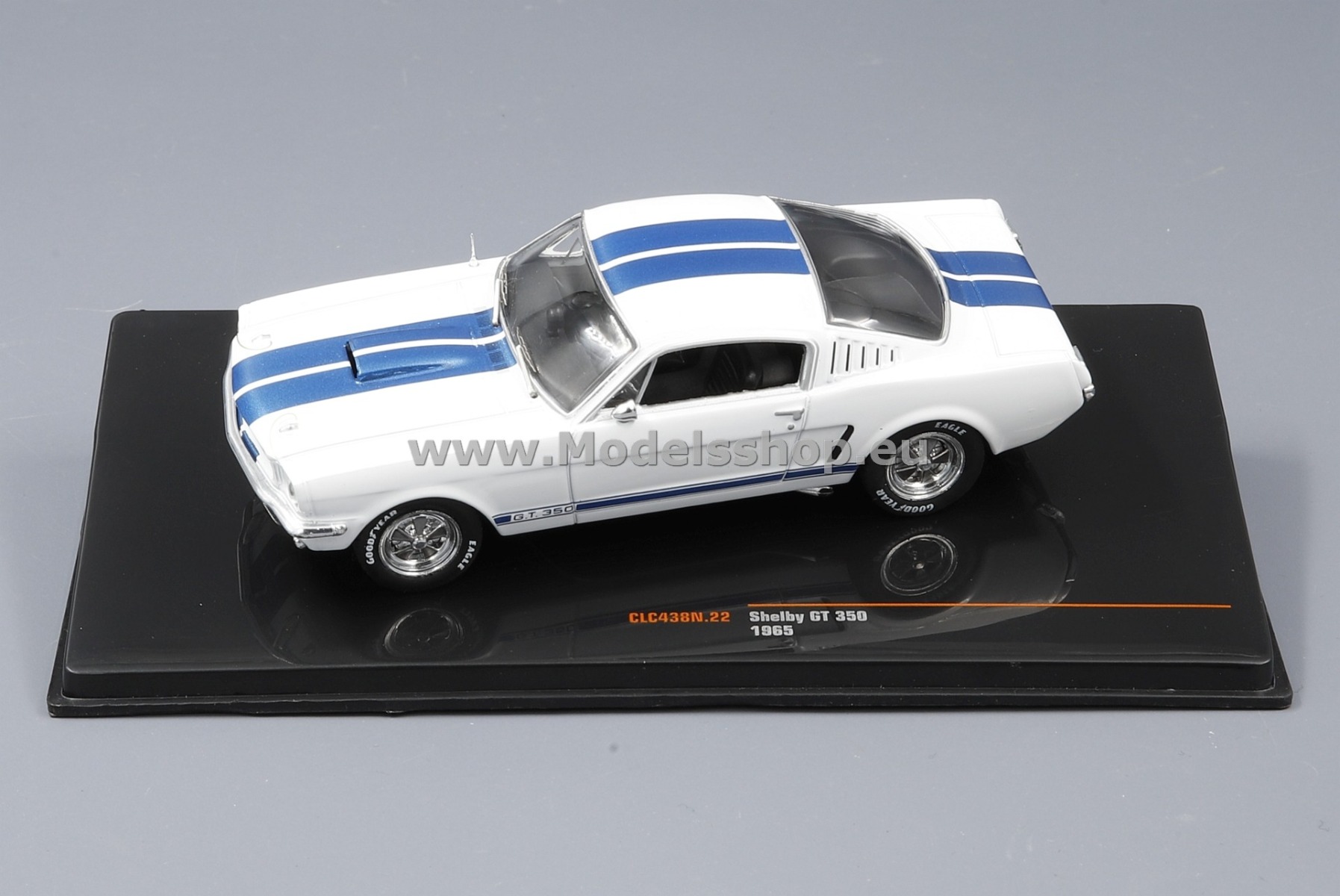 Ford Mustang Shelby GT 350, 1965 /white - blue/