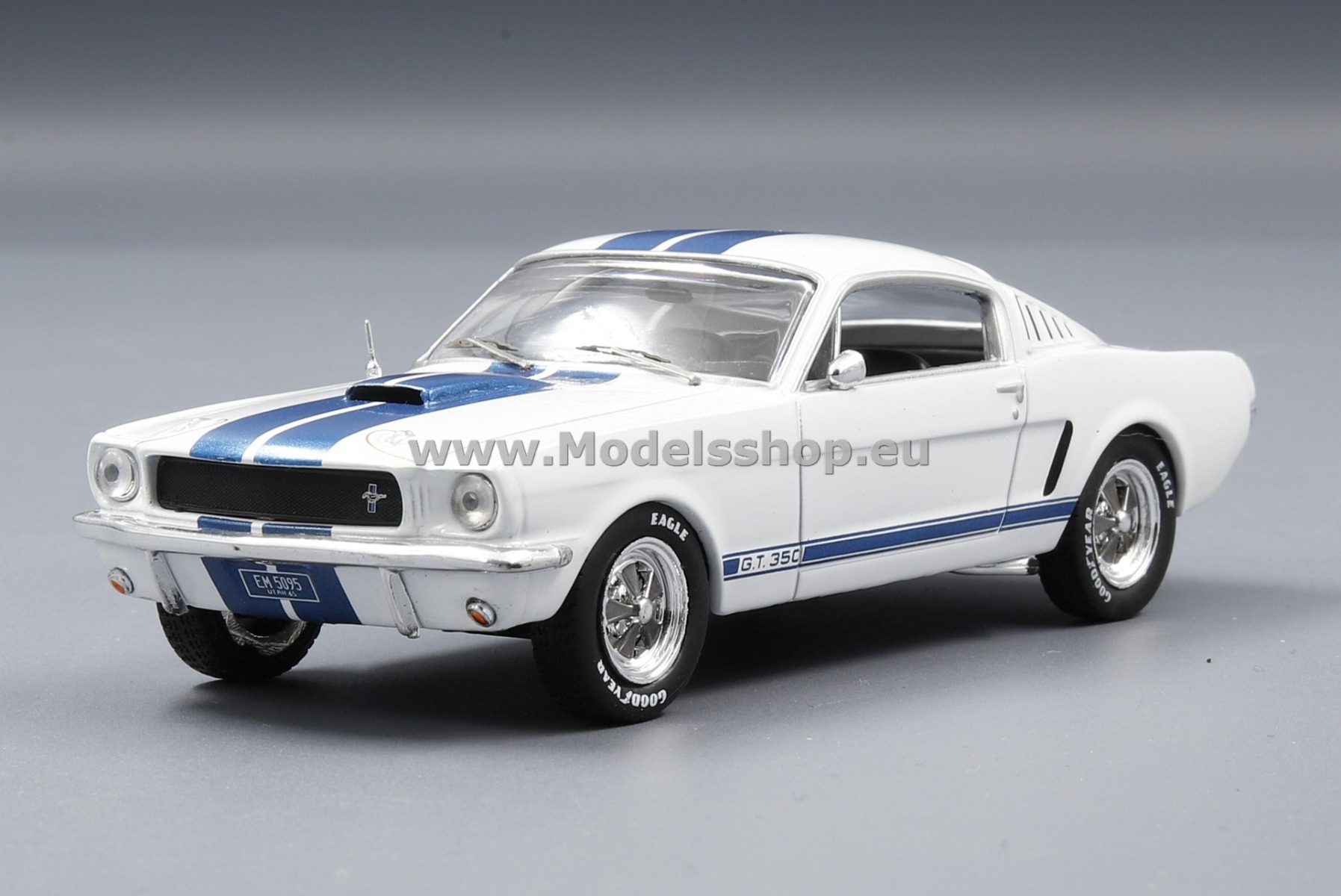 Ford Mustang Shelby GT 350, 1965 /white - blue/