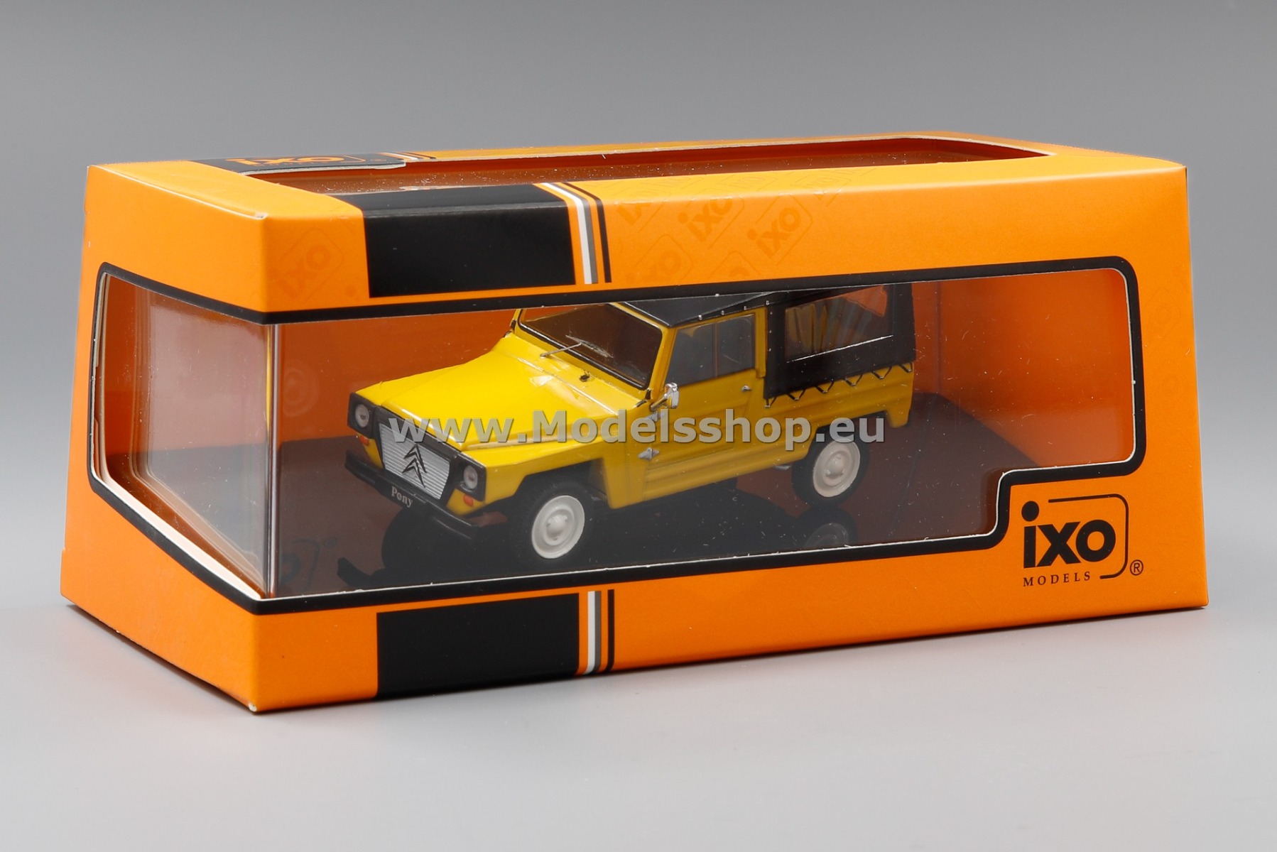 IXO CLC469N.22 Citroen Namco Pony, 1975 /yellow/