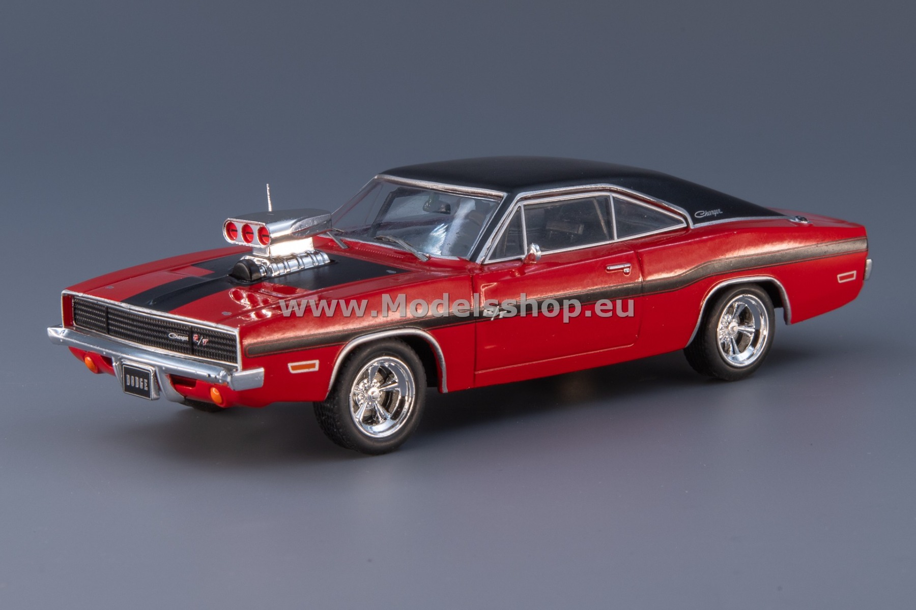 IXOCLC475N.22 Dodge Charger R/T, 1970 /red - black/