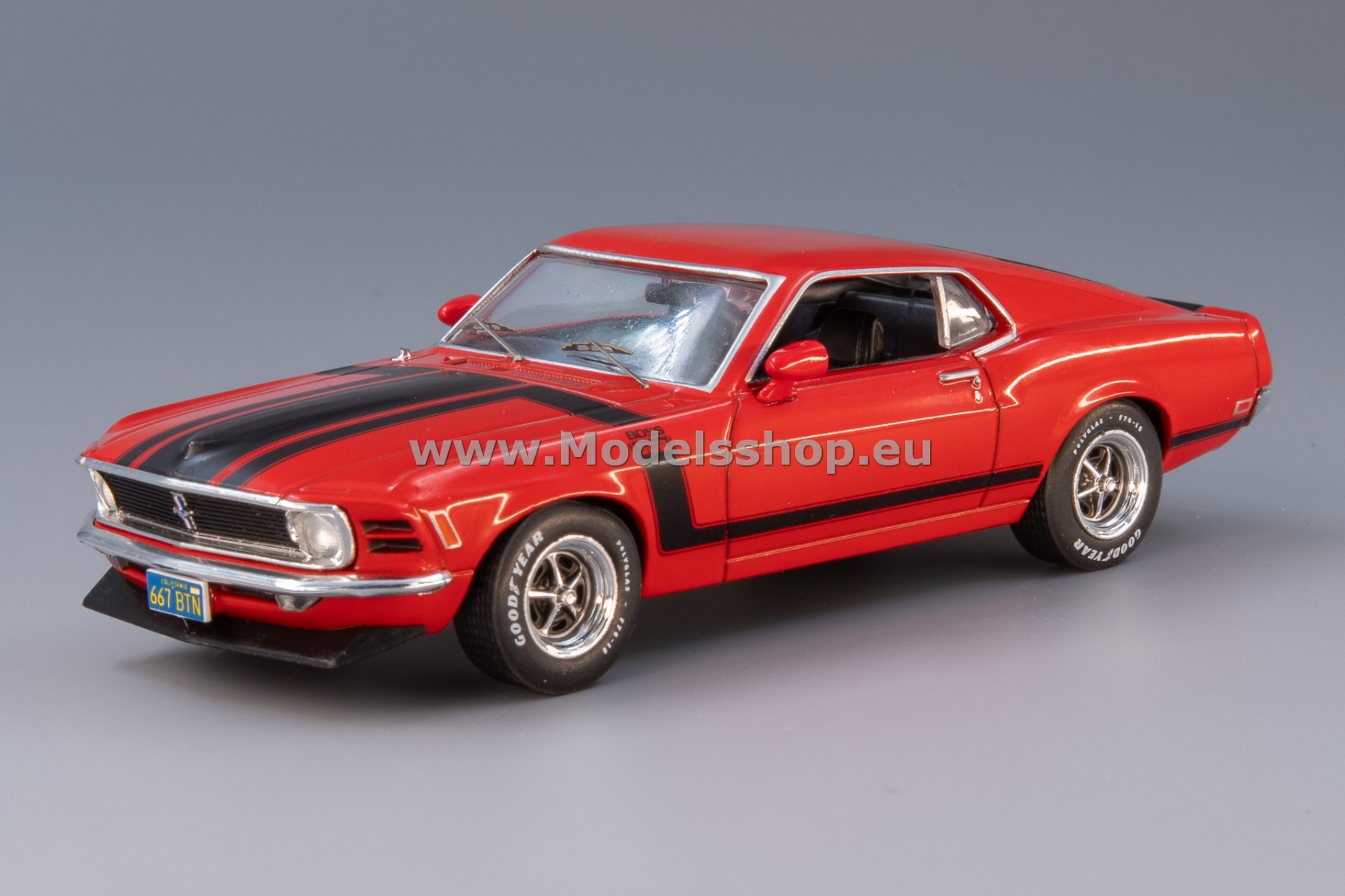 Ford Mustang Boss 302, 1970 /red - black/