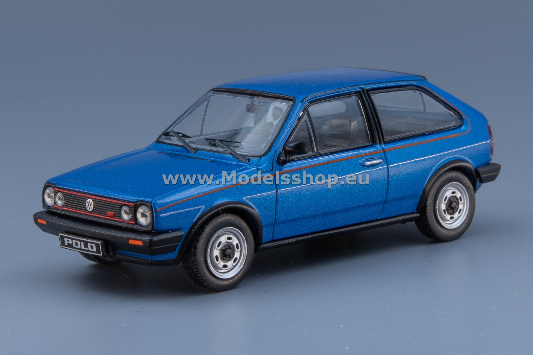 IXO CLC505N.22 Volkswagen Polo Coupe GT, 1985 /blue-metallic/