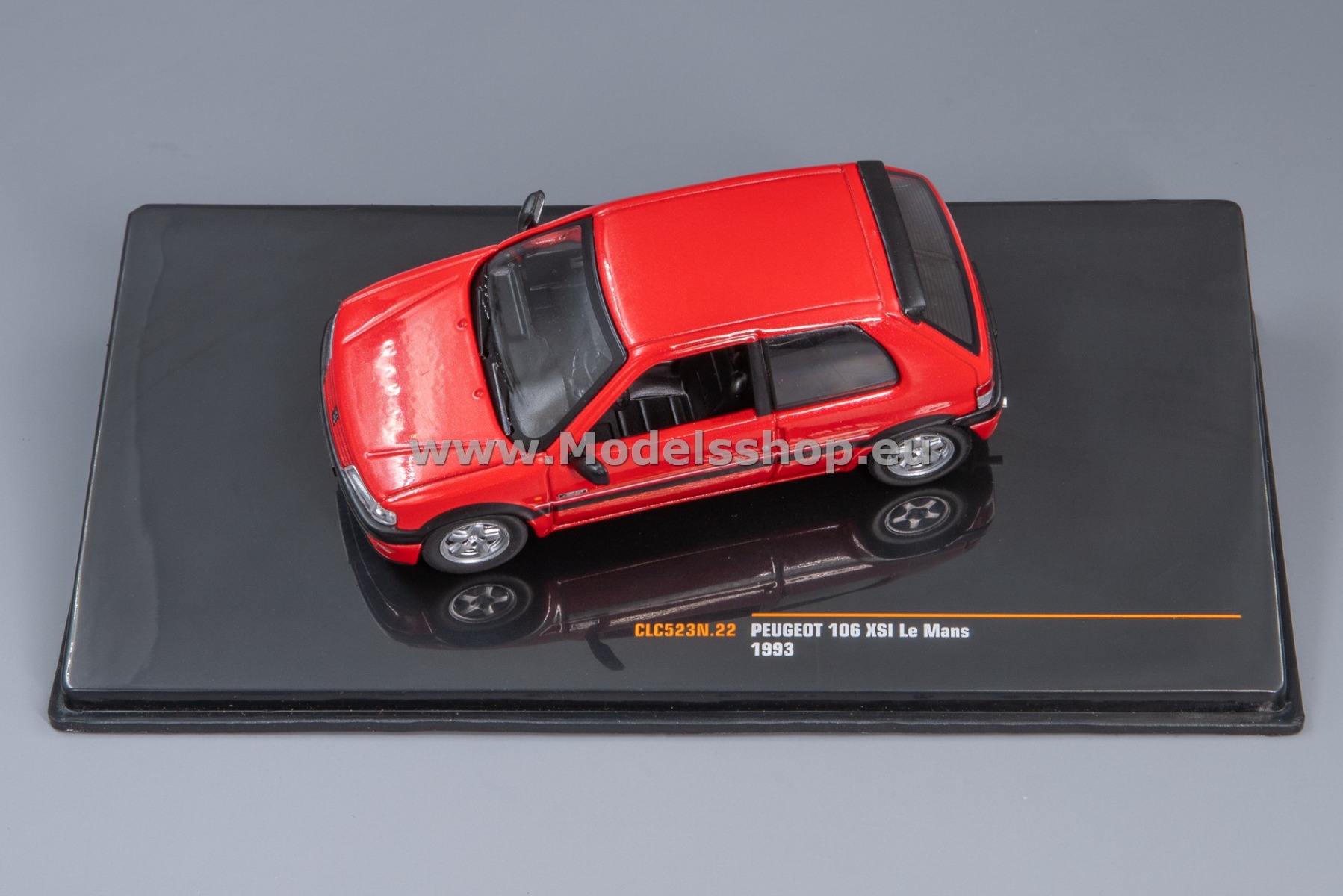 IXO CLC523N.22 Peugeot 106 XSI Le Mans 3d, 1993 /red - metallic/