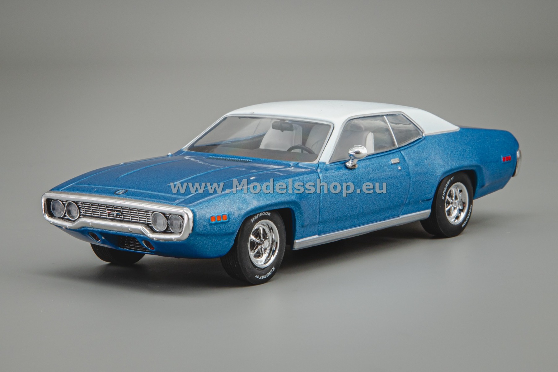 IXOCLC601N.22 Plymouth Satellite Sebring Plus, 1971 /blue metalli - white/