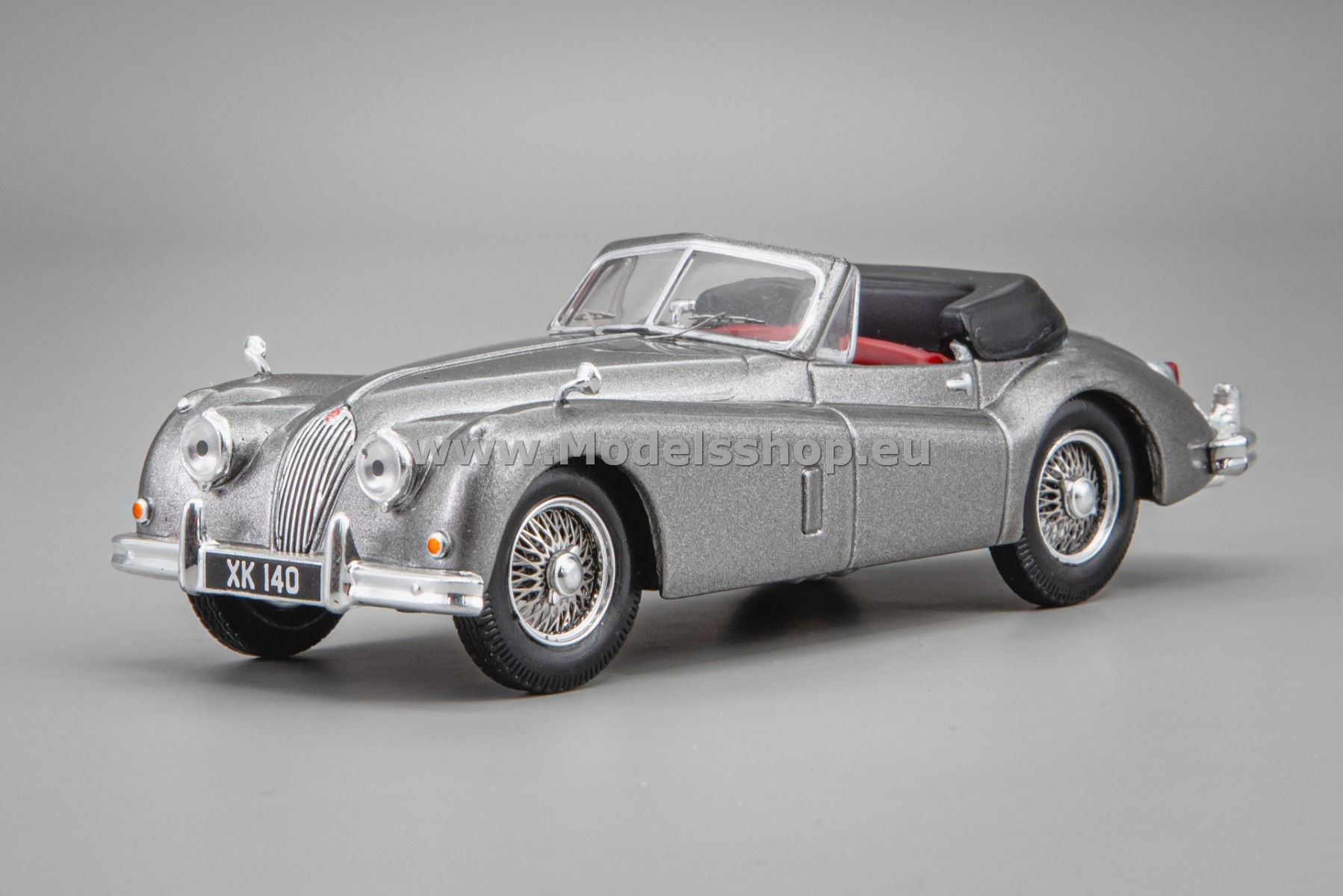 IXOCLC614N.22 Jaguar XK 140 Cabriolet, 1956 /dark grey metallic/