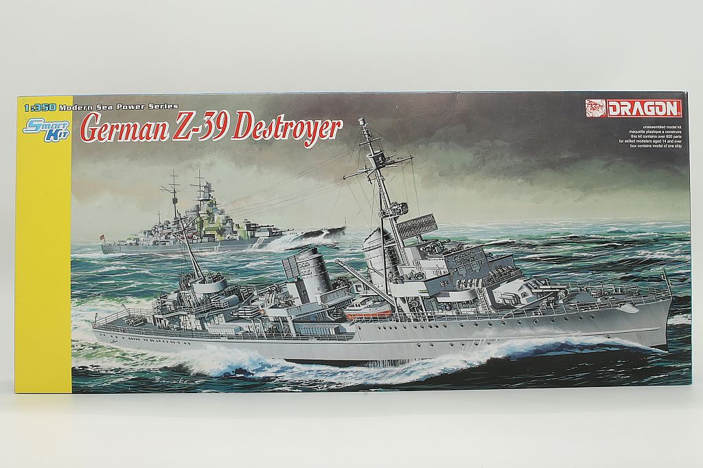 Dragon DRA01037 German Z-39 Class Destroyer