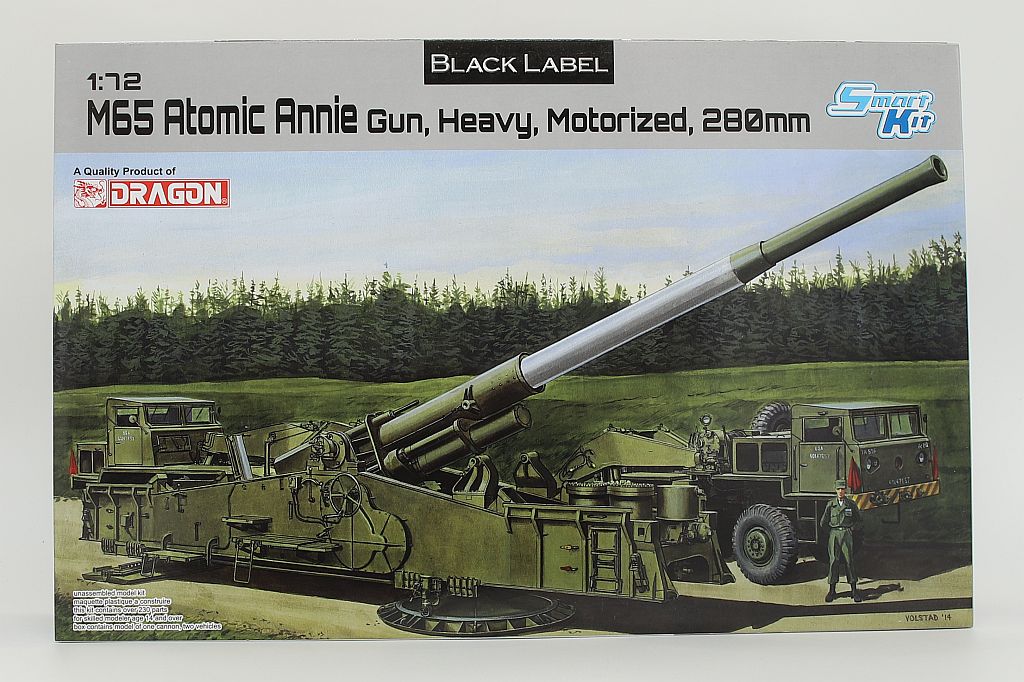 Dragon DRA07484 M65 Atomic Annie Gun, Heavy Motorized 280mm