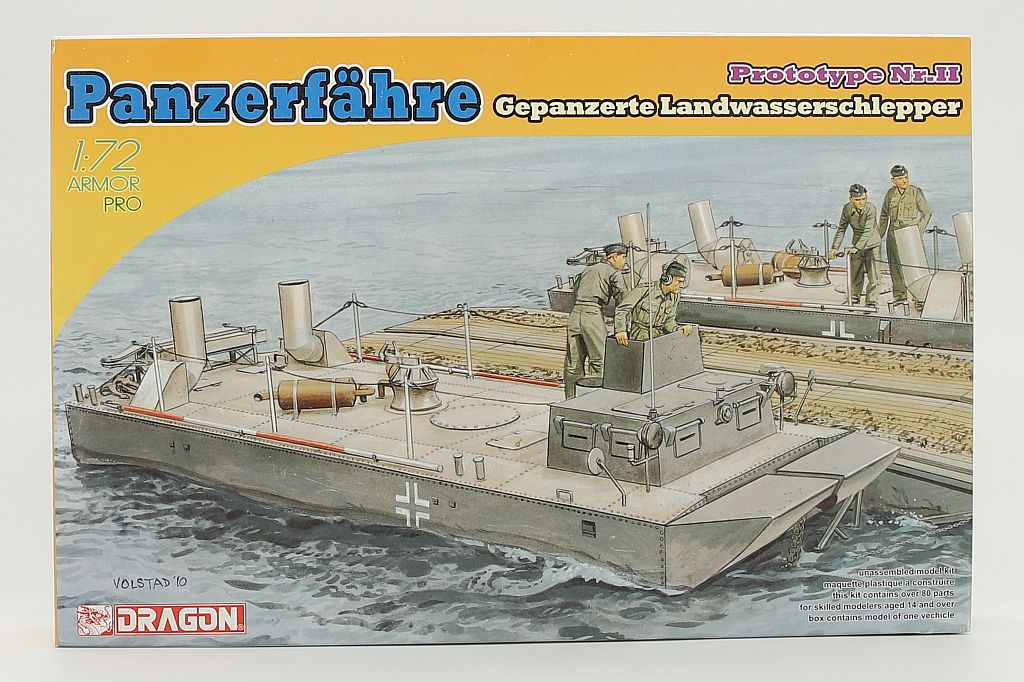 Dragon DRA07490 Panzerfahre Gepanzerter Landwasserschlepper Prototype Nr.II