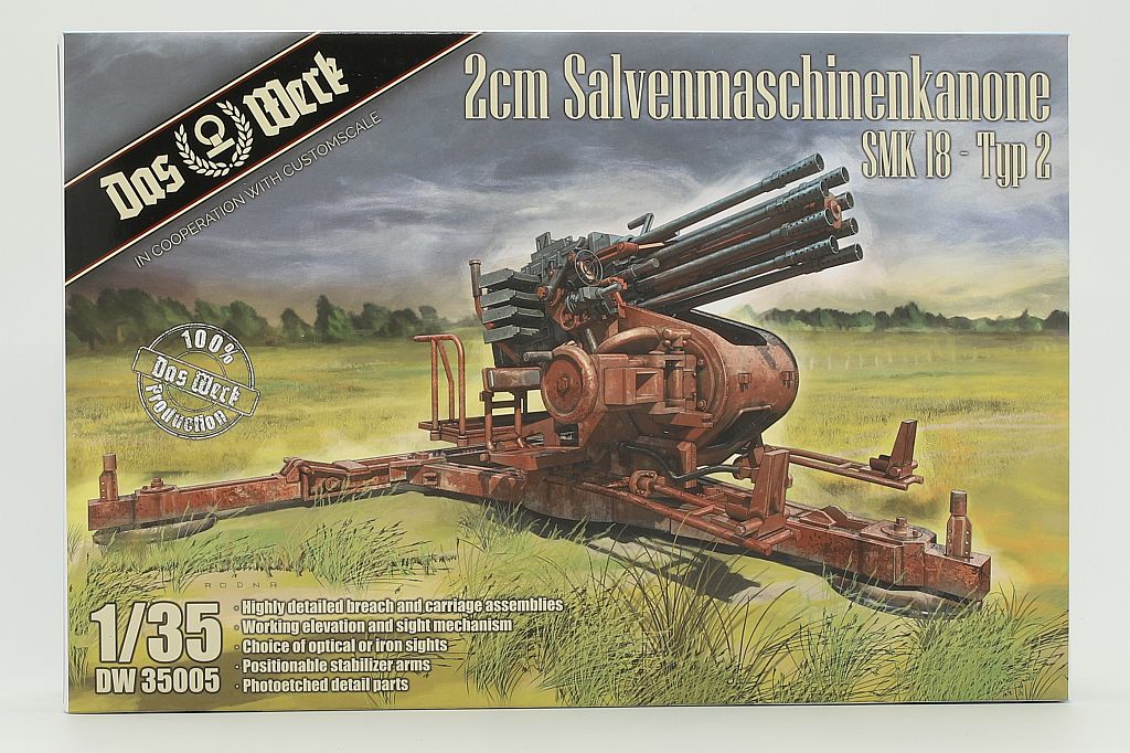 Das Werk DW35005 2cm Salvenmaschinenkanone SMK 18 Typ 2
