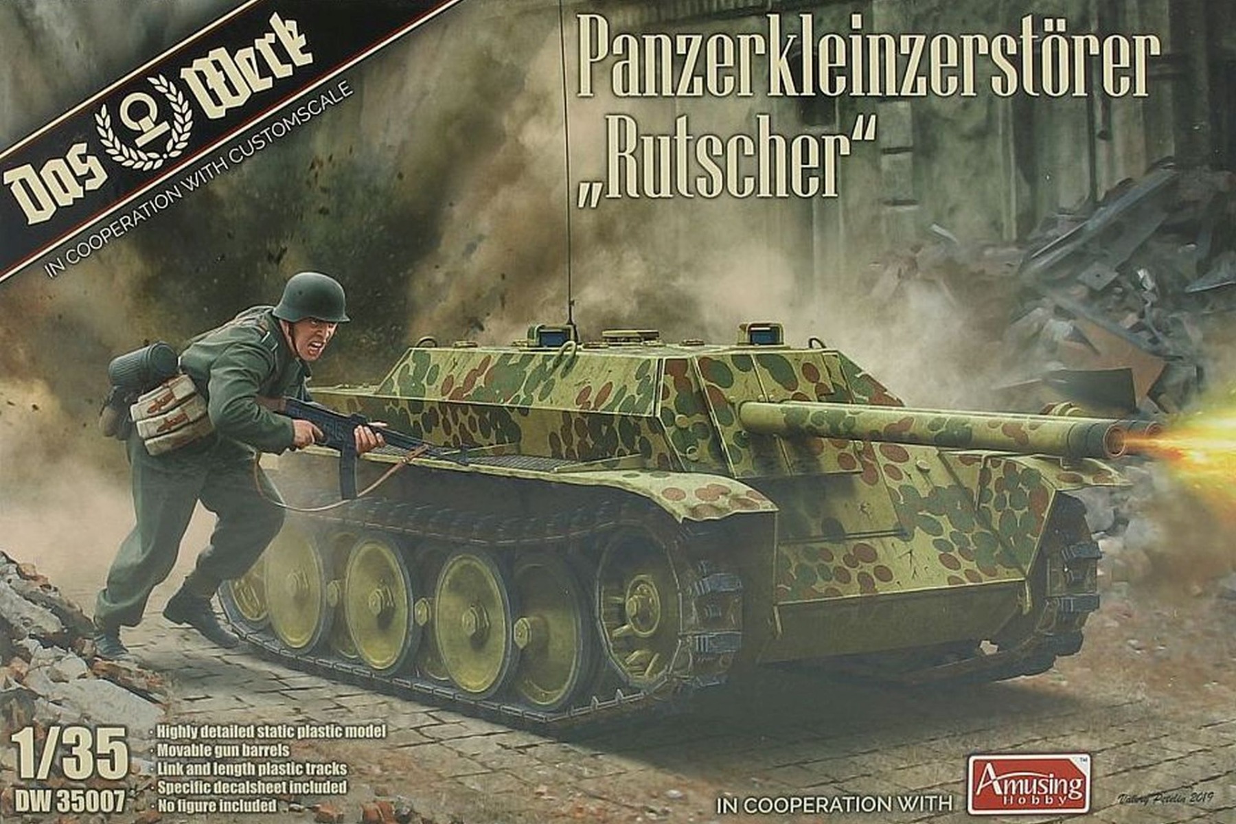 Das Werk DW35007 Panzerkleinzerstörer 