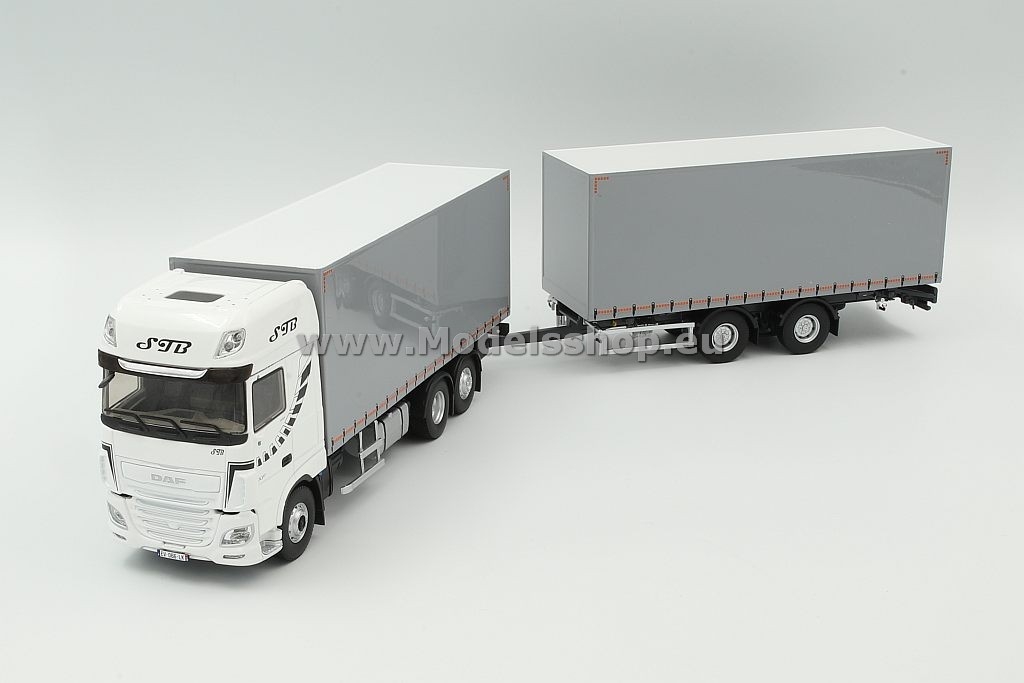 DAF XF480 MY truck 2017, with curtain semi-trailer 