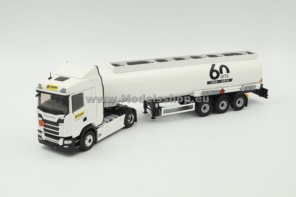 Scania S450 tractor truck with tanker semitrailer  