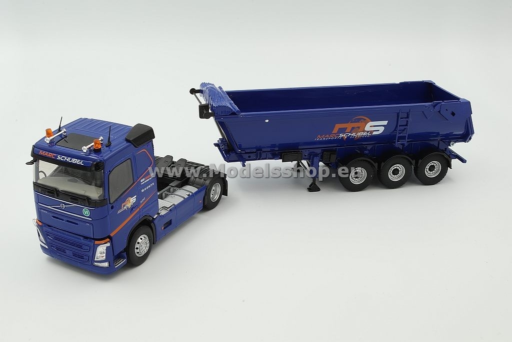 Volvo FH 4 tractor truck with dumper semitrailer  