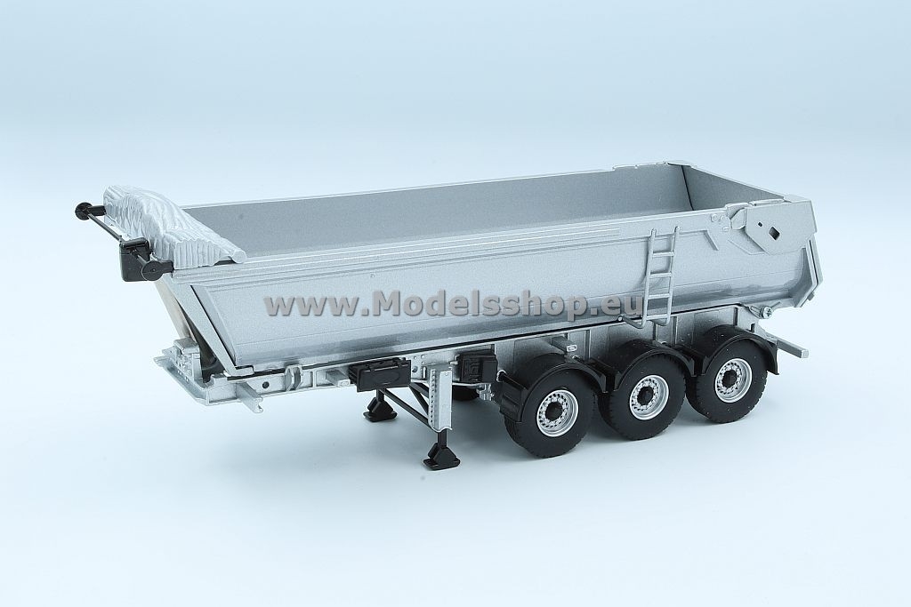 Anhänger Dump truck trailer  /silver/