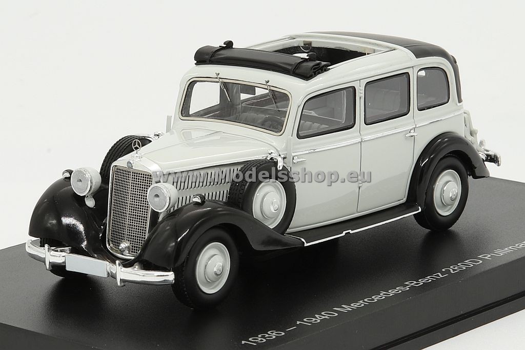 Esval Models EMGEMB43001D Mercedes-Benz 260D Pullman Landaulet 1936 -1940, open top /grey - black/