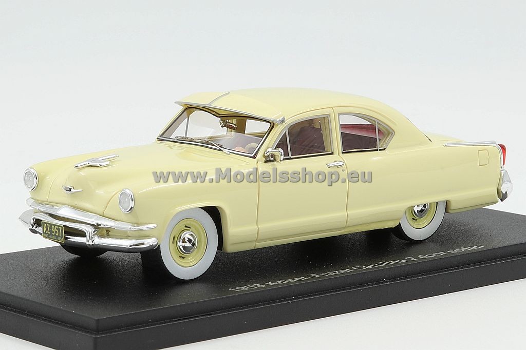 Esval Models EMUS43047B Kaiser-Frazer Carolina 2 door sedan 1953 y /yellow/