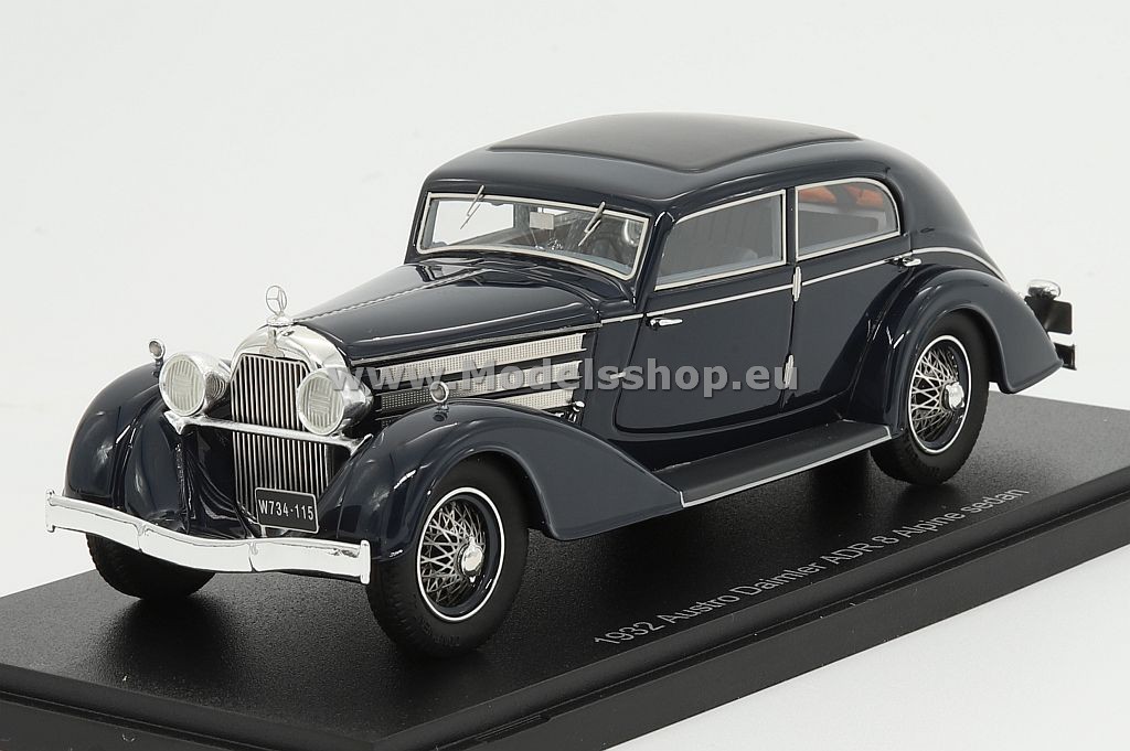 Esval Models EMEU43003A Austro Daimler ADR 8 Alpine Sedan, 1932 /dark blue/