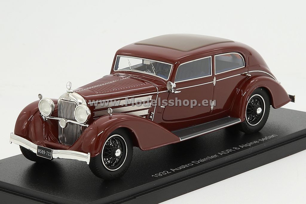 Esval Models EMEU43003B Austro Daimler ADR 8 Alpine Sedan, 1932 /red/