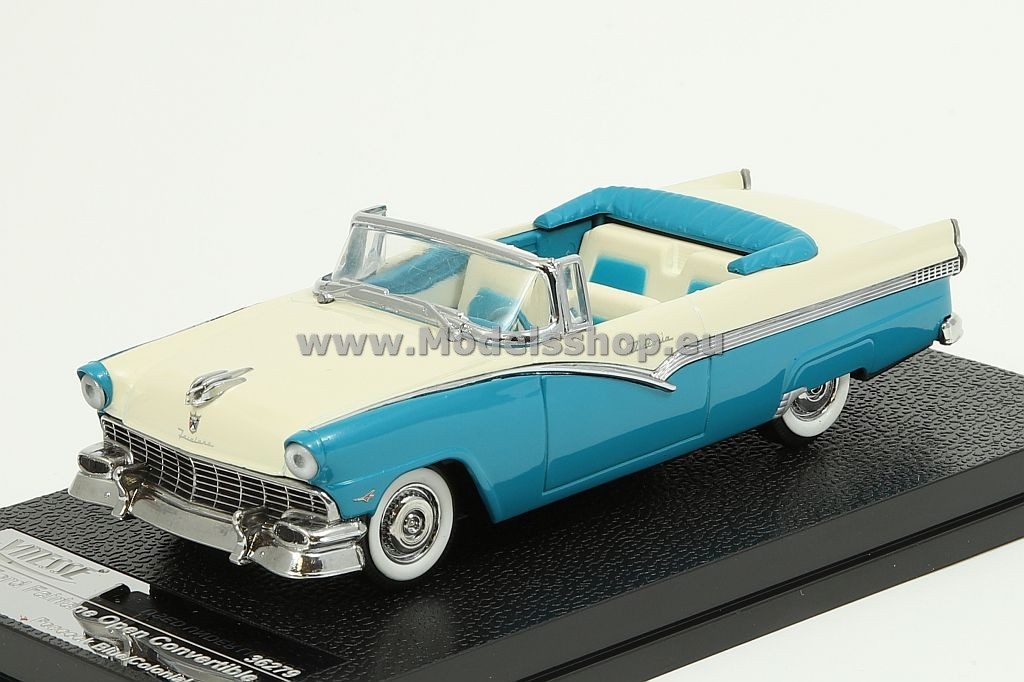 Ford Fairlane Convertible, 1956 /turquoise-white/