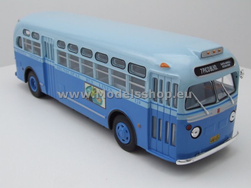 General Motors TDH 3714 bus /light blue/