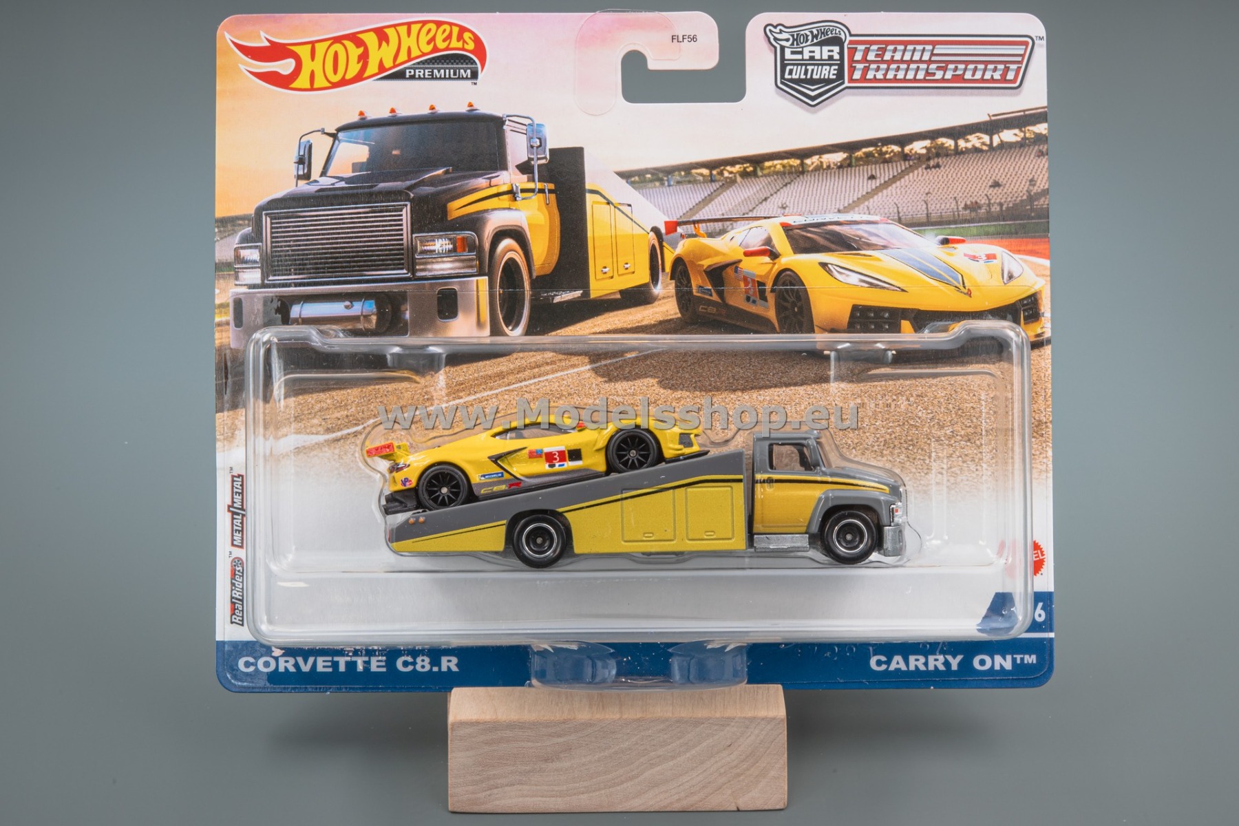 Carry On & Corvette C8.R #36 Hot Wheels Team Transport