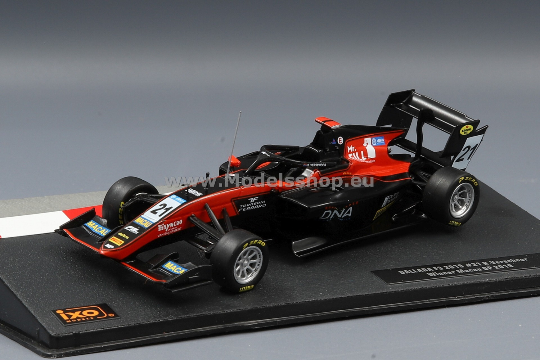 IXO GTM145LQ Dallara F3, No.21, Formel 3, GP Macau, 2019, R.Verschoor